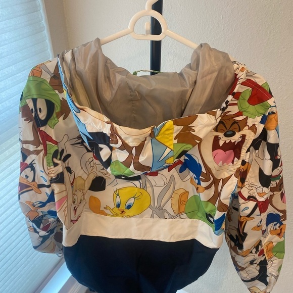 Limited Edition Members Only unisex Looney Tunes Collab Oversized Jacket KY2 - Picture 7 of 13